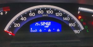 日本の本州ほぼ1周(約5900km)にかかったガソリン代とフリードスパイクの燃費